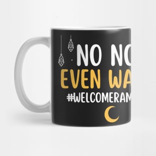 Vintage No Not Even Water Fasting Muslim Ramadan Kareem 2022 Mug